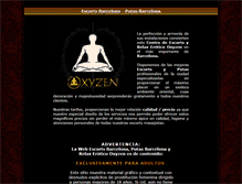 Tablet Screenshot of oxyzen.es